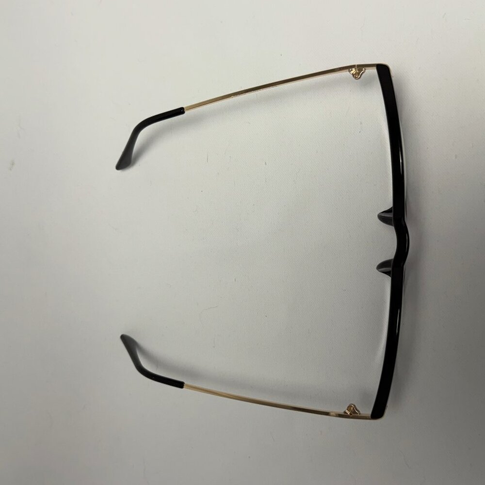 Round Black Eyeglasses - Frames Only - image 3